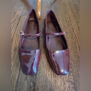 Franco Sarto Patent Leather Mary Jane Flats